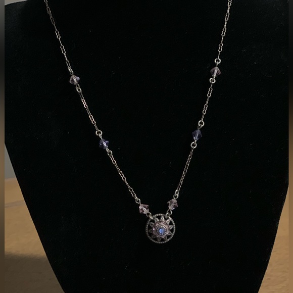 Liz Palacios Necklace, Like New, Beautiful Necklace with Swarovski Crystals - Picture 3 of 7